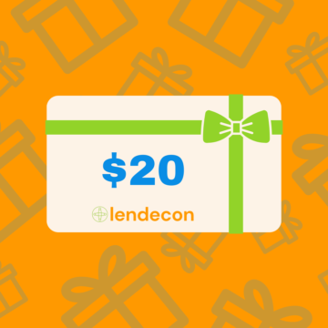 Give the gift of renting! Buy a Lendecon giftcard for a loved one!